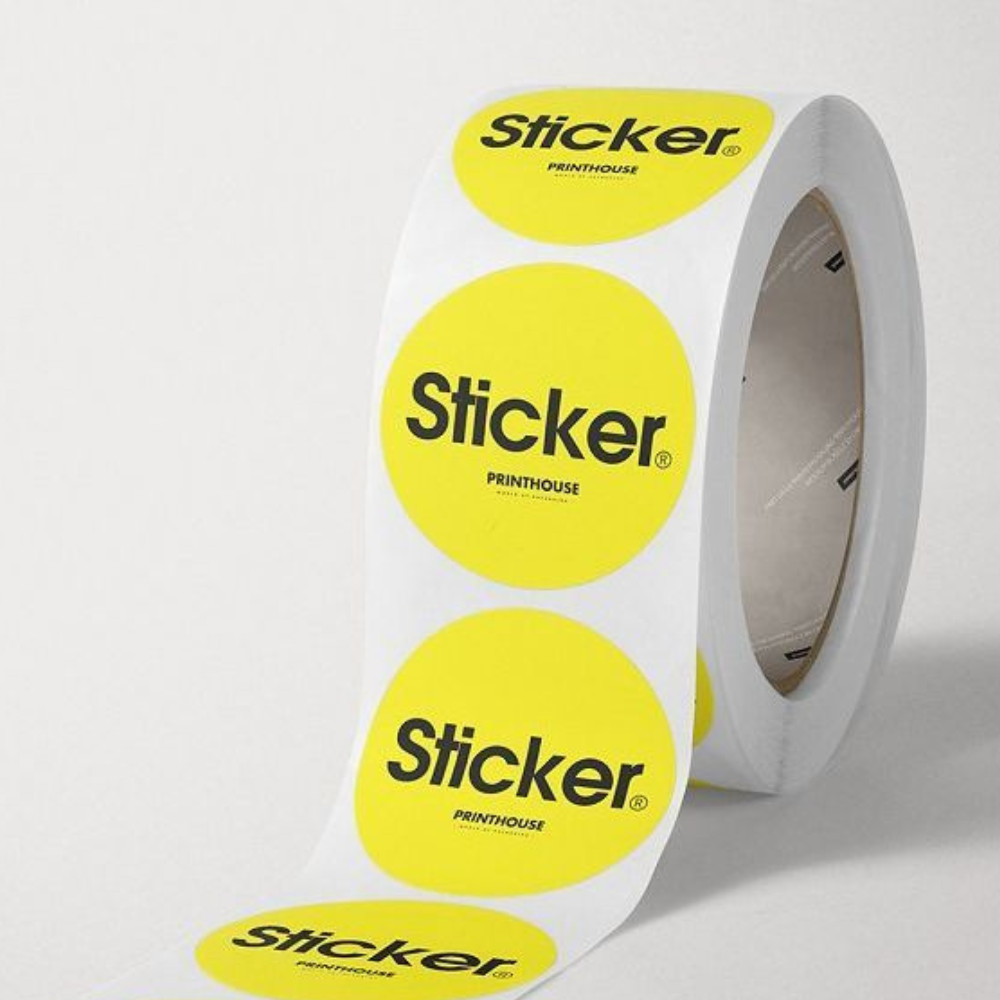 Get custom sticker roll in USA