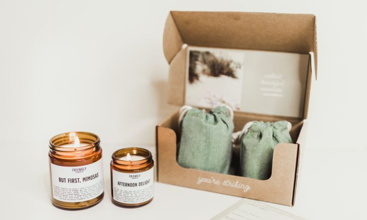 Kraft Candle Box Packaging