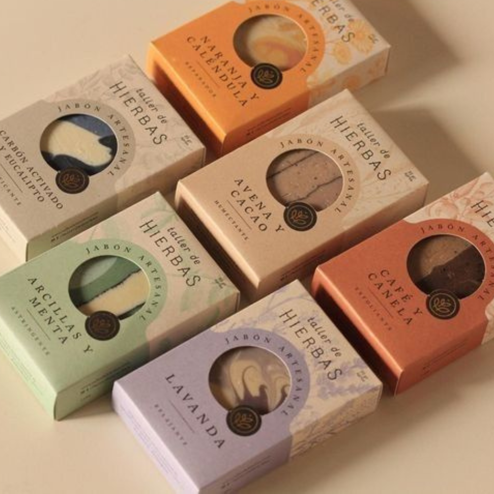 Kraft paper soap boxes – plastic-free and biodegradable