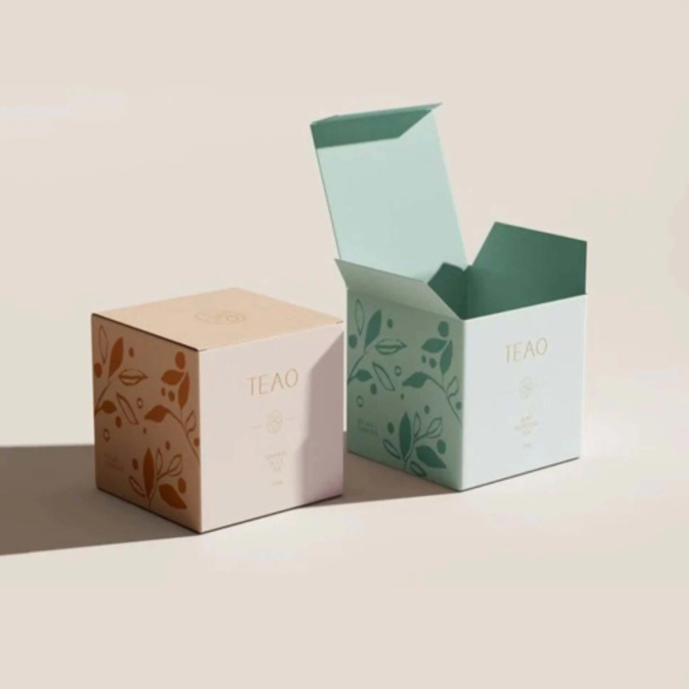 Custom-printed Auto Bottom Box with high-quality branding and vibrant colors.