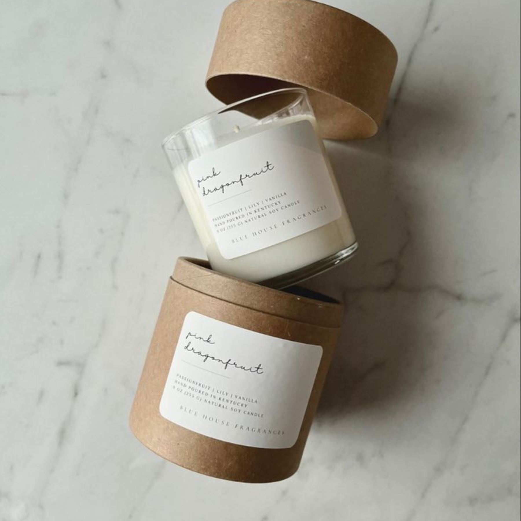 Luxury candle labels with gold foil – elegant packaging for candle businesses