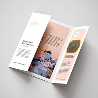 Gate Fold Brochures